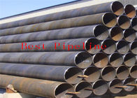 SAWL P215NL P265NL ERW Steel Pipe , Black Welded Steel Pipe 